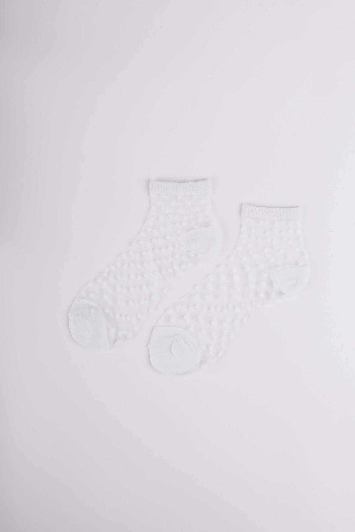 Women Regular Fit Socks - White