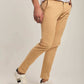 Men Slim Fit Pant - Brown