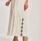 Women Regular Fit Skirt - Off White