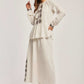 Women Regular Fit Skirt - Off White