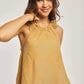 Women Regular Fit Top - Brown