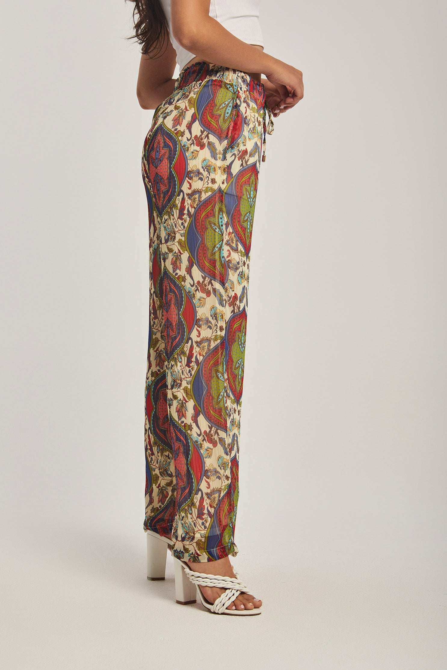 Women Regular Fit Pant - Multicolorcolor