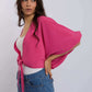 Dalydress women's fashion, pink kimono tie top, white tank, blue embellished jeans