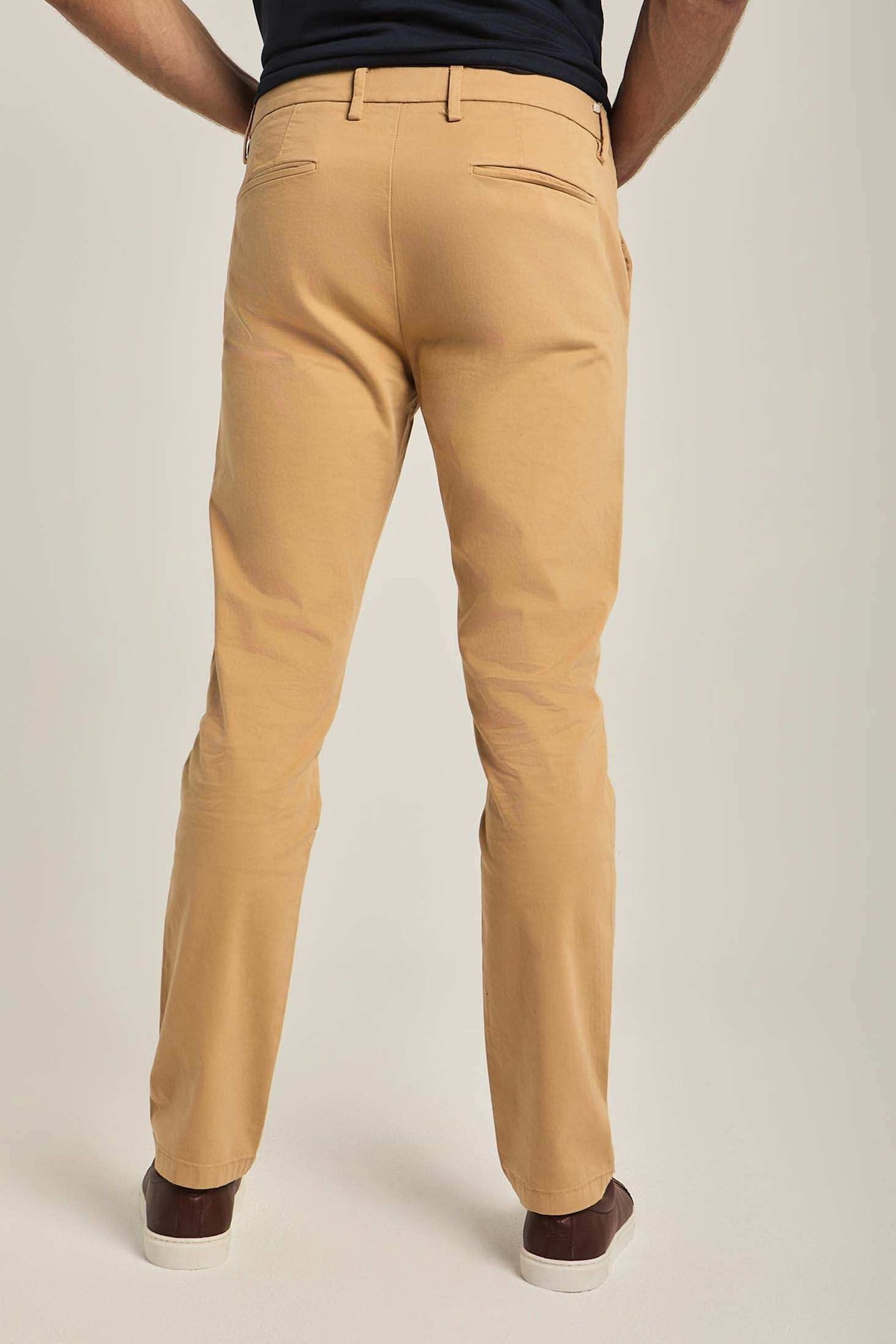 Men Slim Fit Pant - Beige