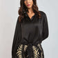 Women Regular Fit Blouse - Black