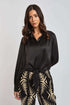 Women Regular Fit Blouse - Black
