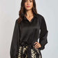 Women Regular Fit Blouse - Black