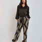 Women Regular Fit Blouse - Black