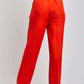Women Regular Fit Pant - Orange