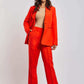 Women Regular Fit Pant - Orange