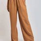 Women Regular Fit Pant - Brown