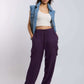 Women Cargo Pant - Blue
