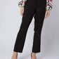 Women Regular Fit Pant - Black