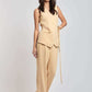 Women Regular Fit Pant - Brown