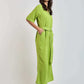 Women Regular Fit Jumpsuit - Green