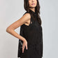 Women Regular Fit Top - Black