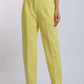 Women Regular Fit Pant - Yellow