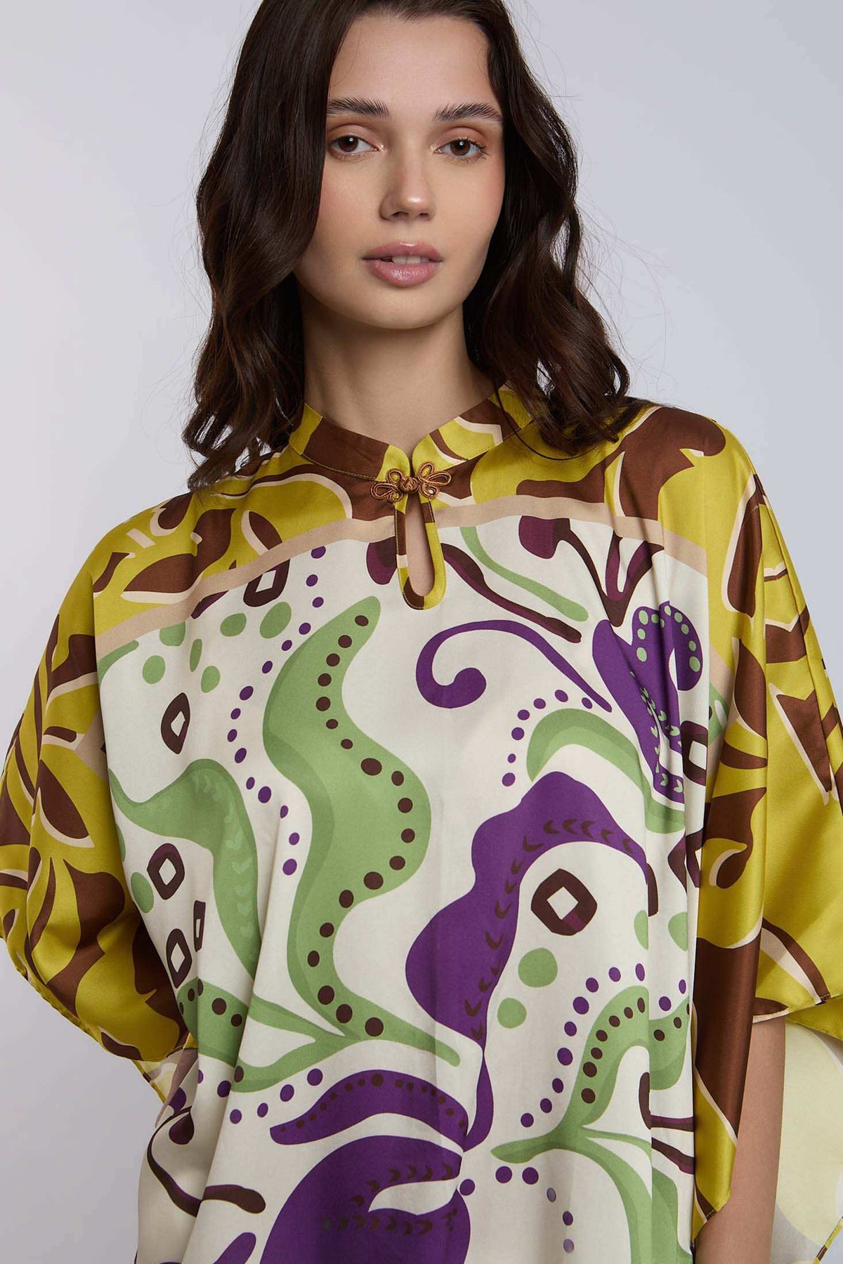 Women Regular Fit Kaftan - Multicolorcolor