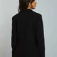 Women Regular Fit Blazer - Black
