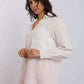 Women Regular Fit Blouse - Off White