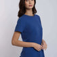 Women Regular Fit T-Shirt - Blue