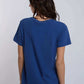 Women Regular Fit T-Shirt - Blue