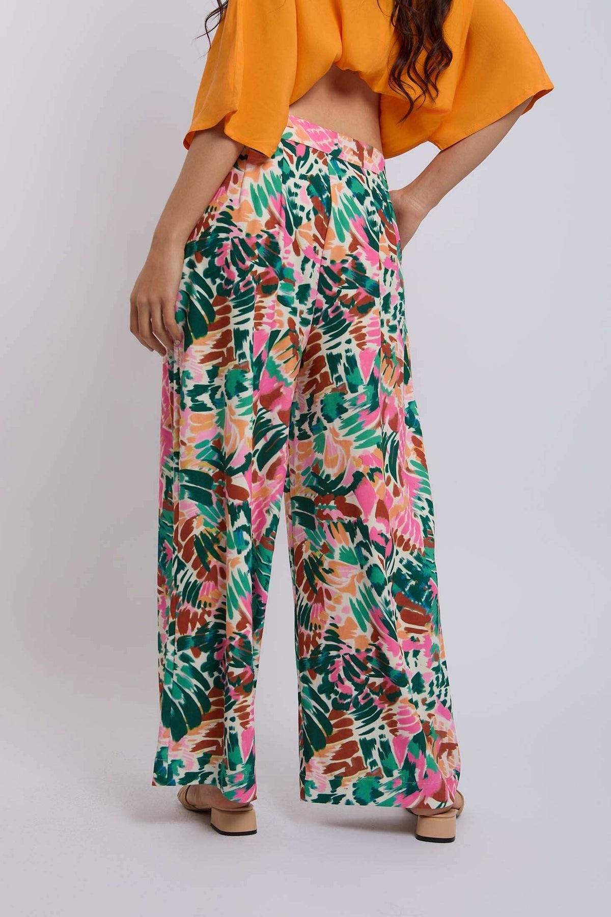 Women Regular Fit Pant - Multicolorcolor
