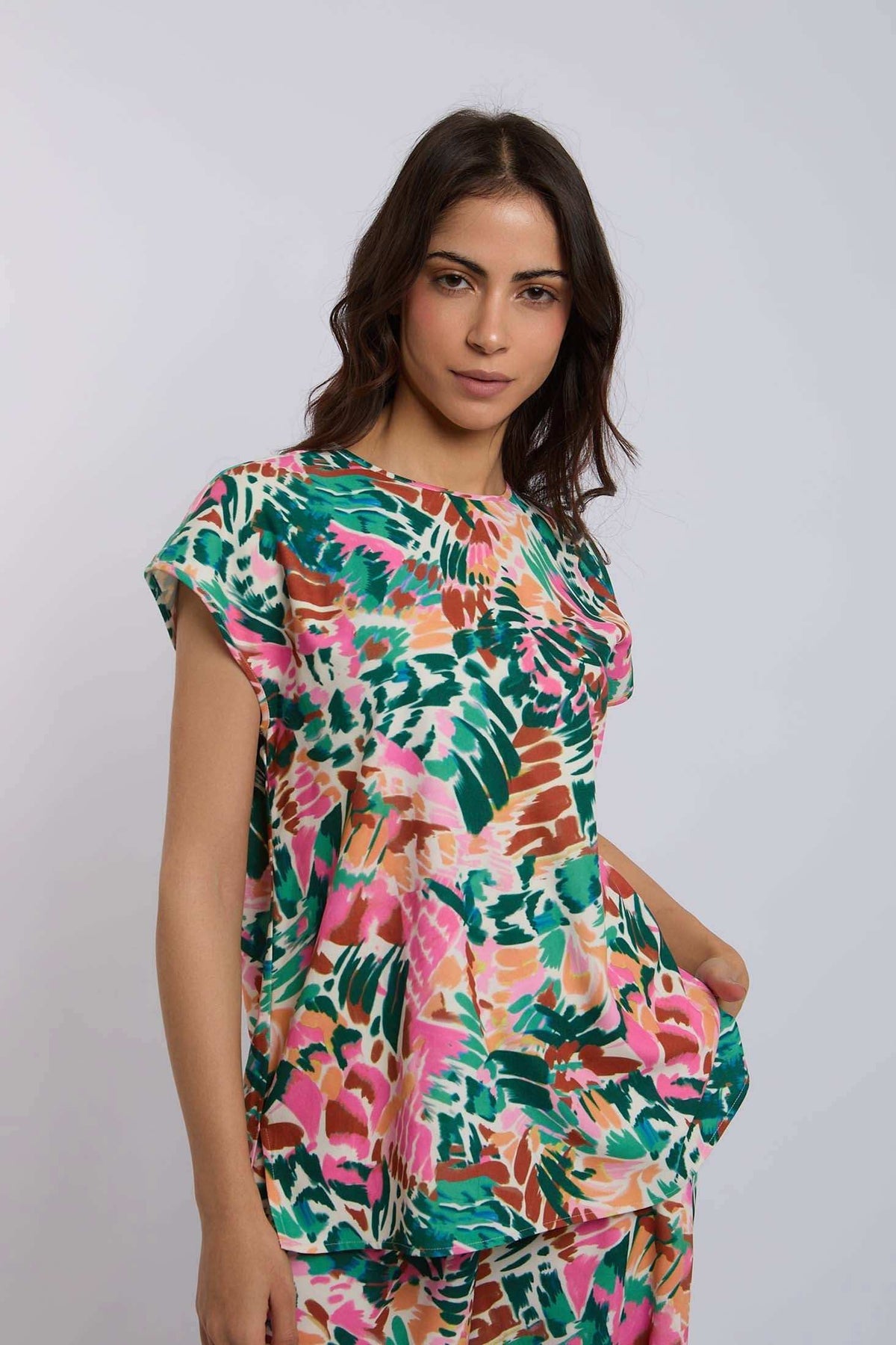 Women Regular Fit Top - Multicolorcolor