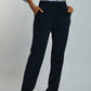 Women Regular Fit Pant - Navy Dark Blue