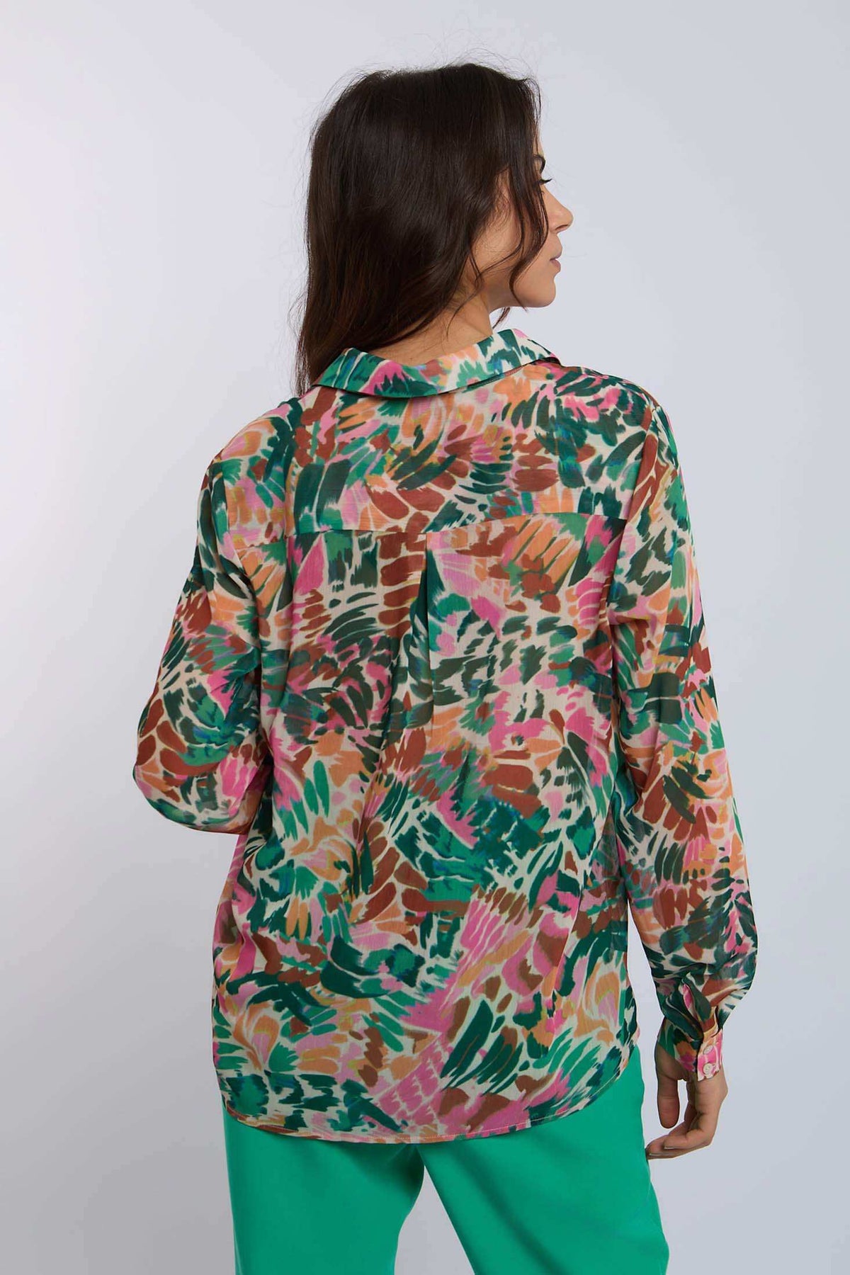 Women Regular Fit Blouse - Multicolorcolor