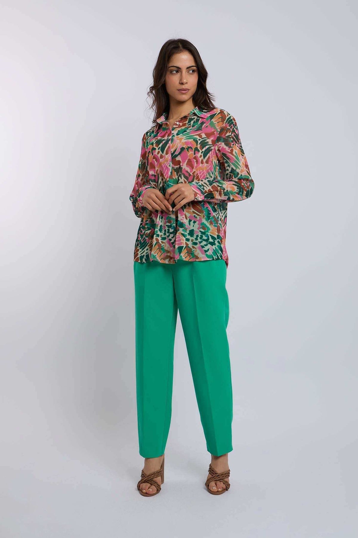 Women Regular Fit Blouse - Multicolorcolor