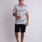 Men Regular Fit Bermuda - Navy