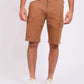 Men Regular Fit Bermuda Brown