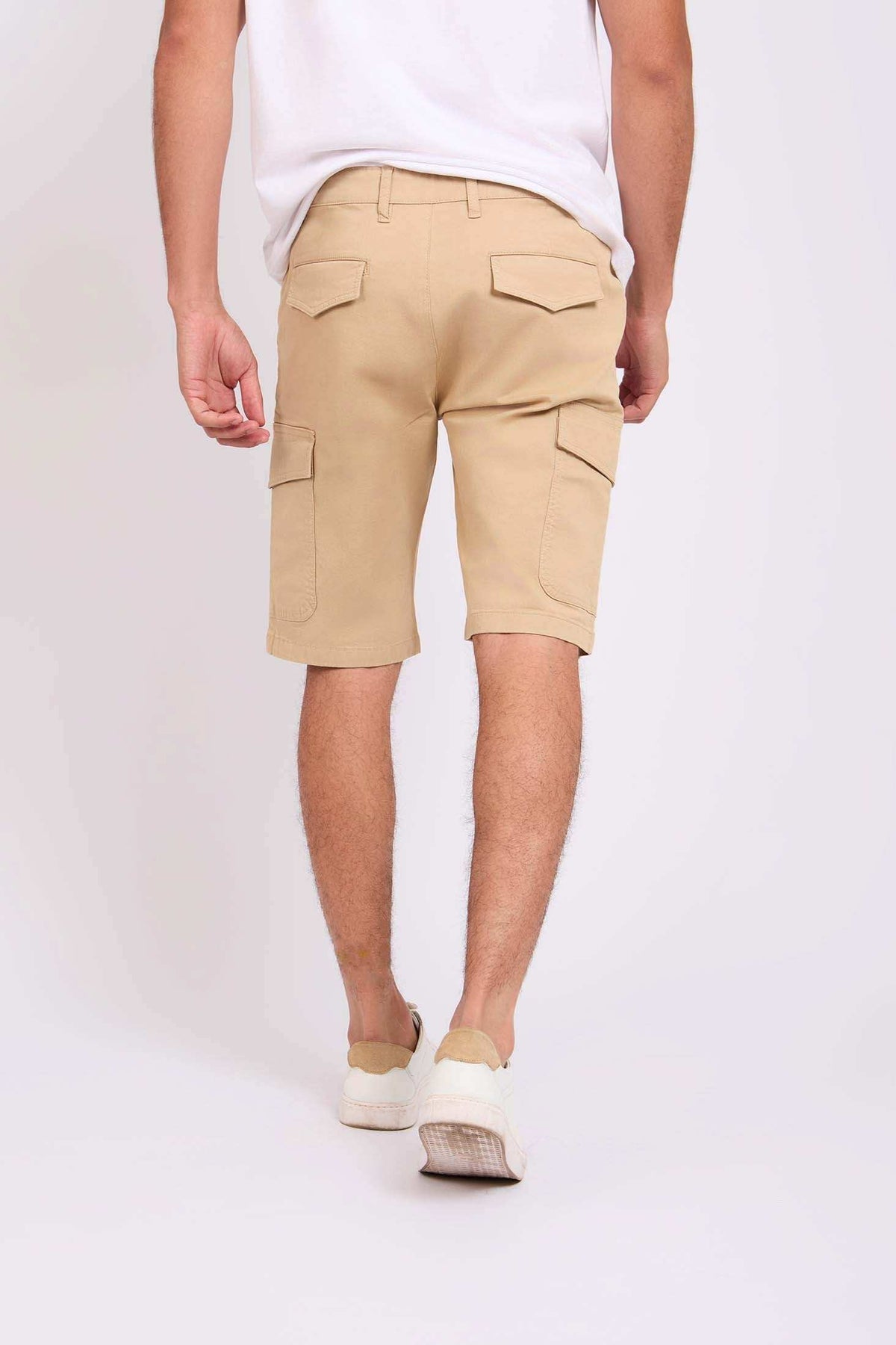Men Regular Fit Bermuda Brown