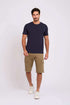 Men Regular Fit Bermuda Green