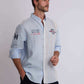 Men Regular Fit Shirt - Blue