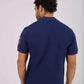 Men Regular Fit Polo - Dark Navy
