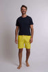 Men Regular Fit Swimming Short - Yellow