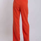 Women Regular Fit Pant - Mandarin Red