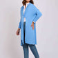 Women Regular Fit Cardigan - Blue Depths