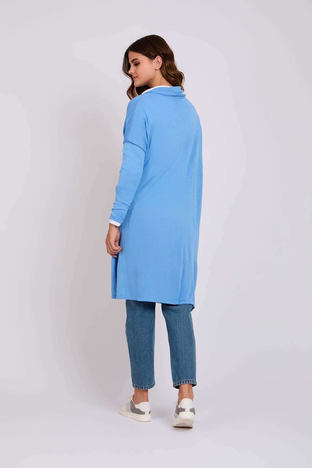 Women Regular Fit Cardigan - Blue Depths