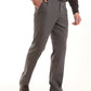 Wool-Blend Straight Pants