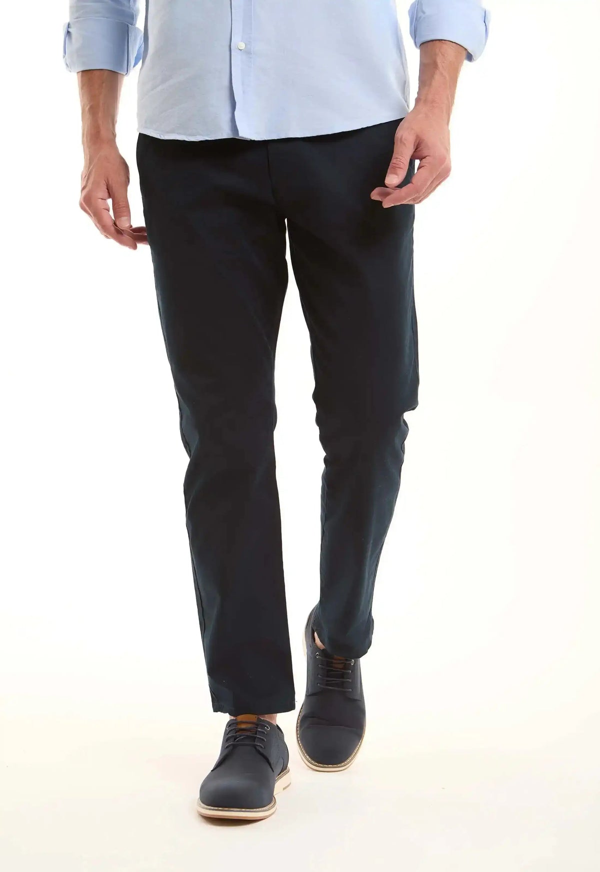 Tapered Cotton Pants