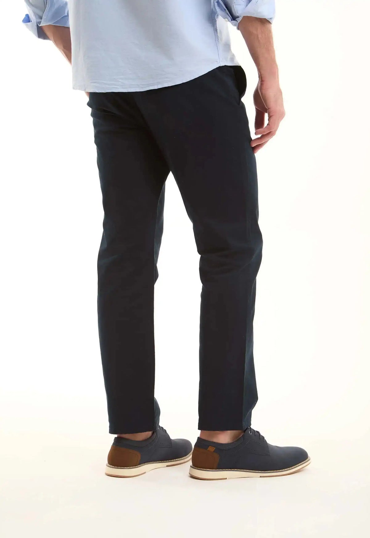 Tapered Cotton Pants