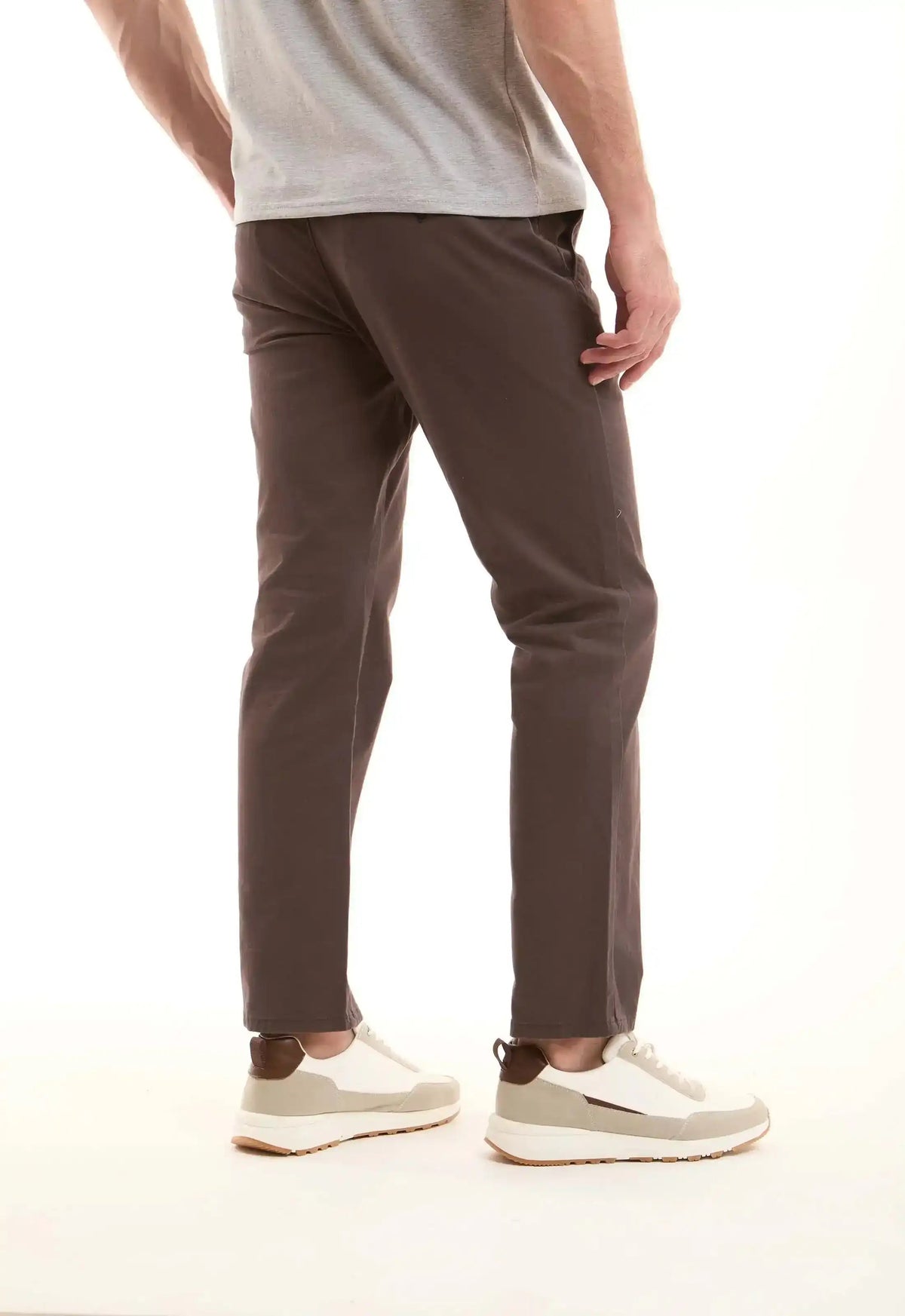 Tapered Cotton Pants