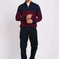 Men Regular Fit Pullover Blue