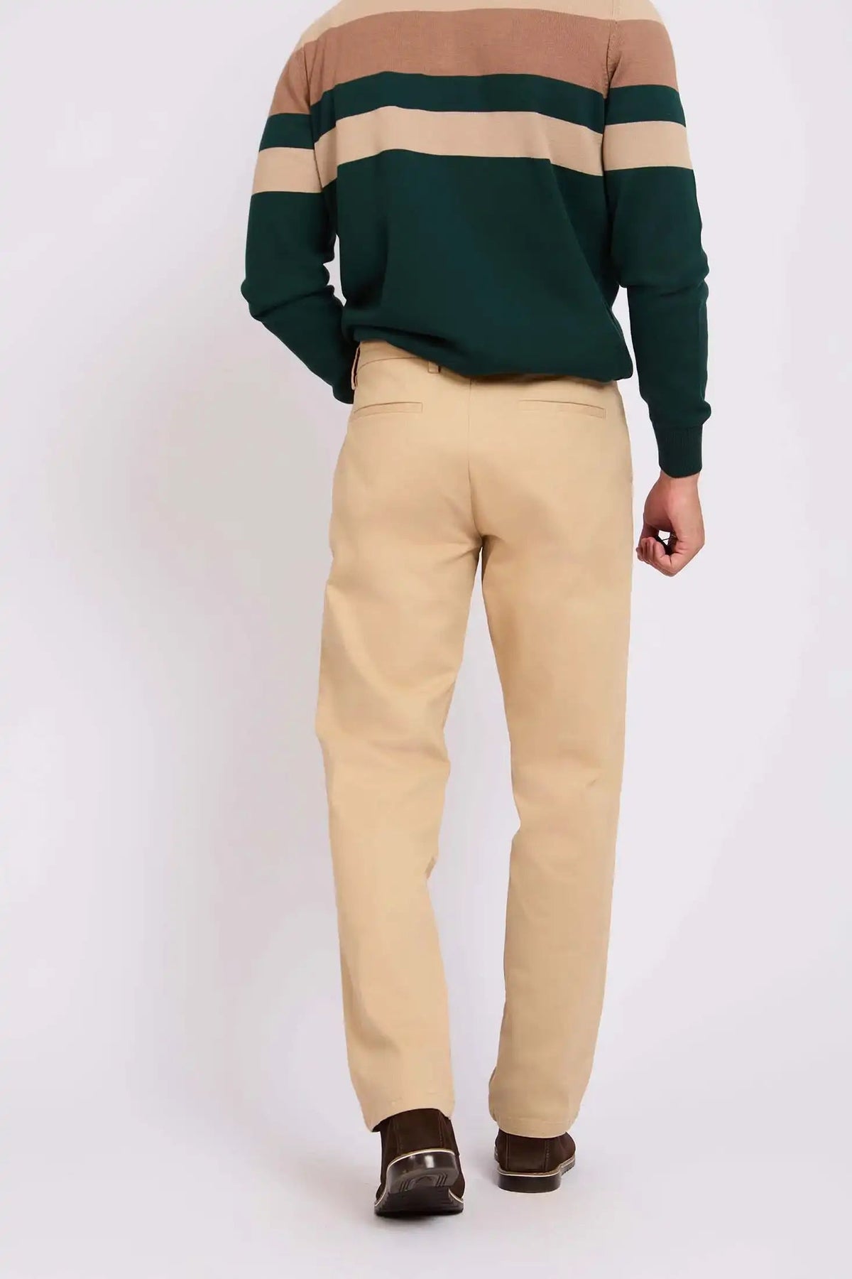 Tapered Cotton Pants