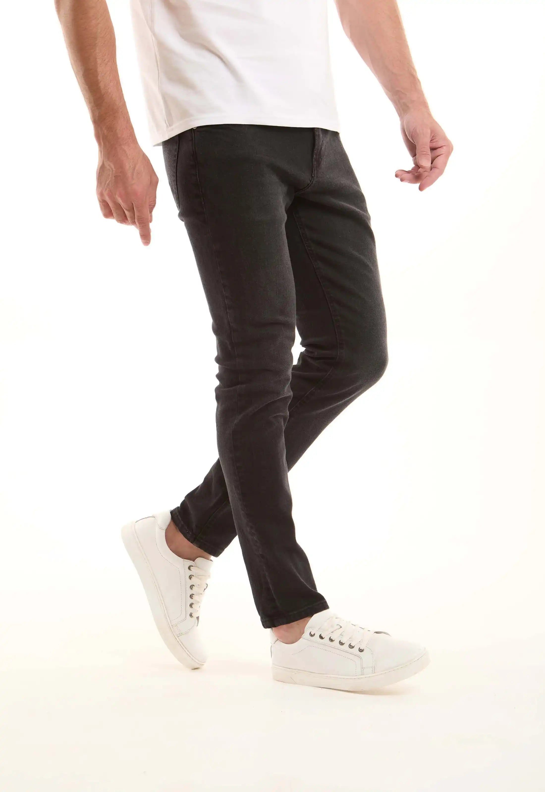 Black Slim-Fit Jeans