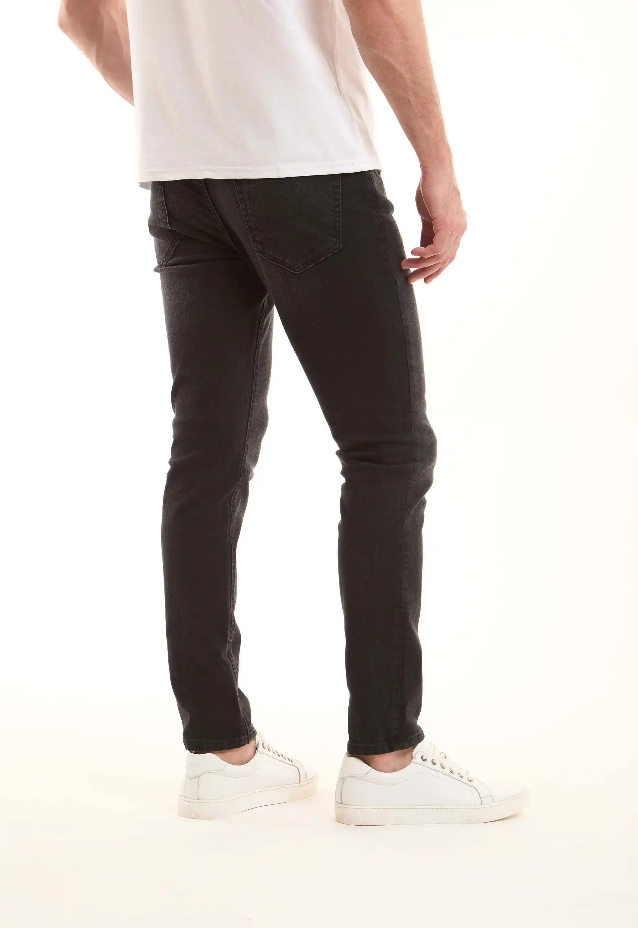 Black Slim-Fit Jeans