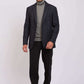 Men Regular Fit Blazer Navy